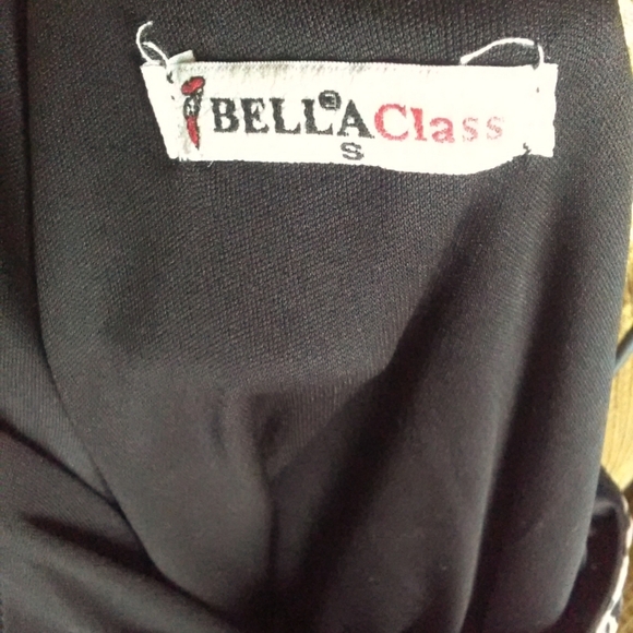 BNWOT ANIMAL PRINT MAXI DRESS LAYERED RUFFLED & LINED BY BELLA CLASS SZ. SM - Picture 9 of 9